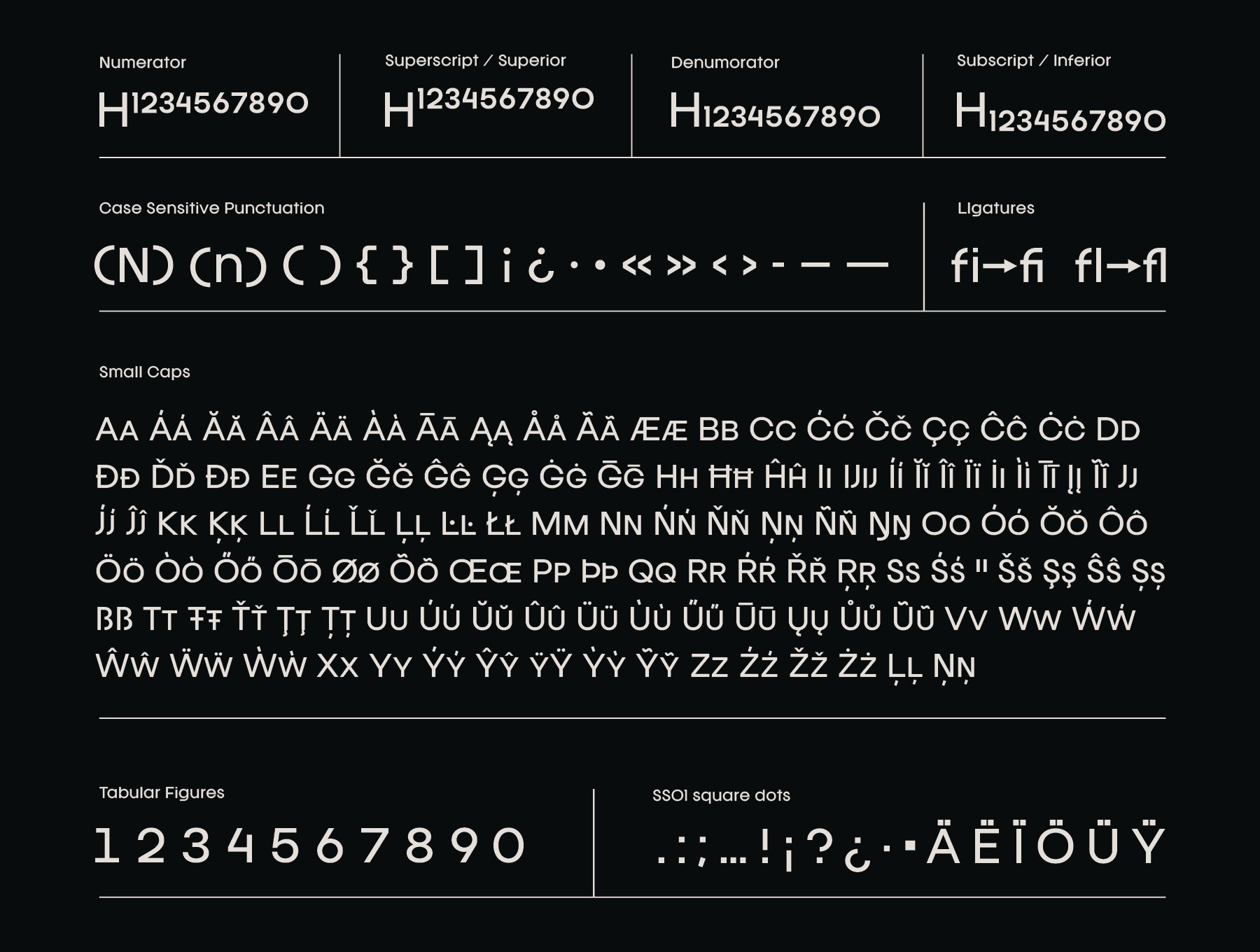 Franie几何无衬线字体系列 Franie Geometric Sans Family ttf格式-字体-到位啦UI