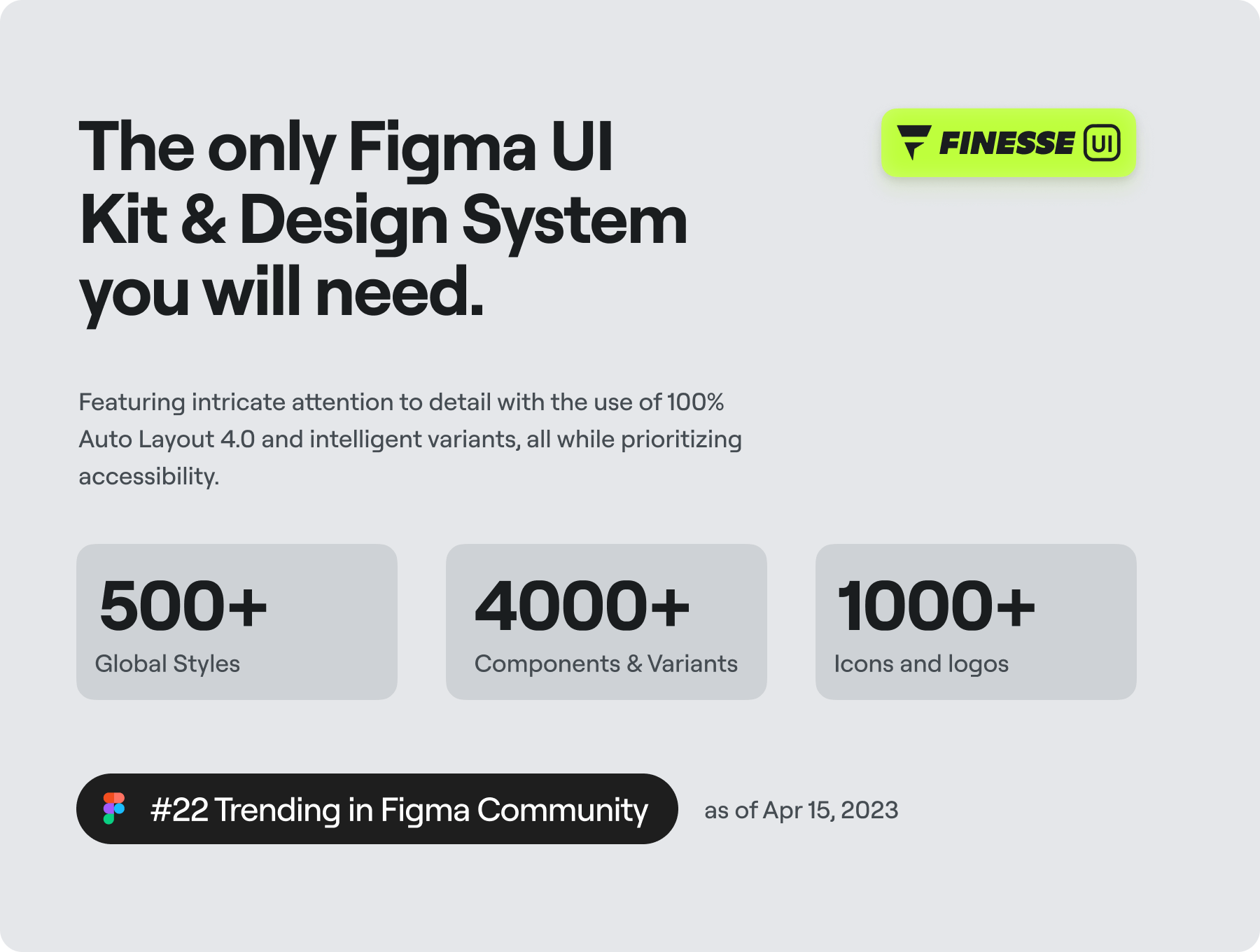 Finesse UI-Figma UI工具包和设计系统-V1.0 Finesse UI – Figma UI Kit and Design System - V1.0 sketch, figma格式-UI/UX-到位啦UI