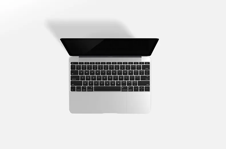 多款角度苹果笔记本电脑一体机macbook pro样机模板PSD素材-办公样机、实景样机、样机、简约样机、苹果设备-到位啦UI