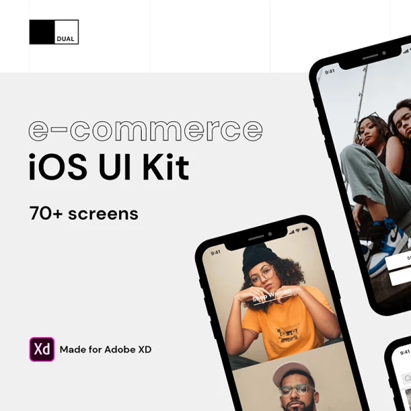 DUAL e commerce iOS UI Kit DUAL电子商务iOS UI套件