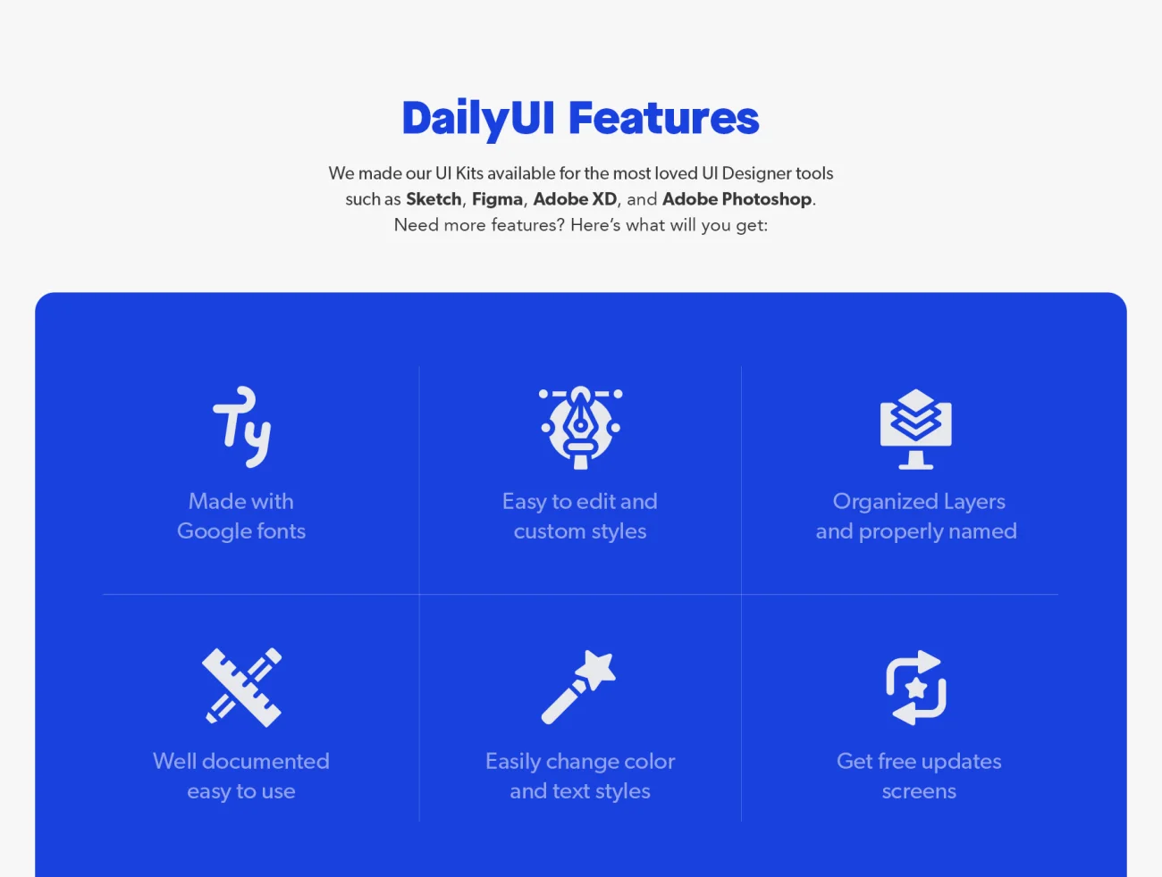 Daily UI Starter Pages - A ready-made UI Kits 网站首屏海报用户界面一个现成的用户界面工具包-UI/UX、专题页面-到位啦UI