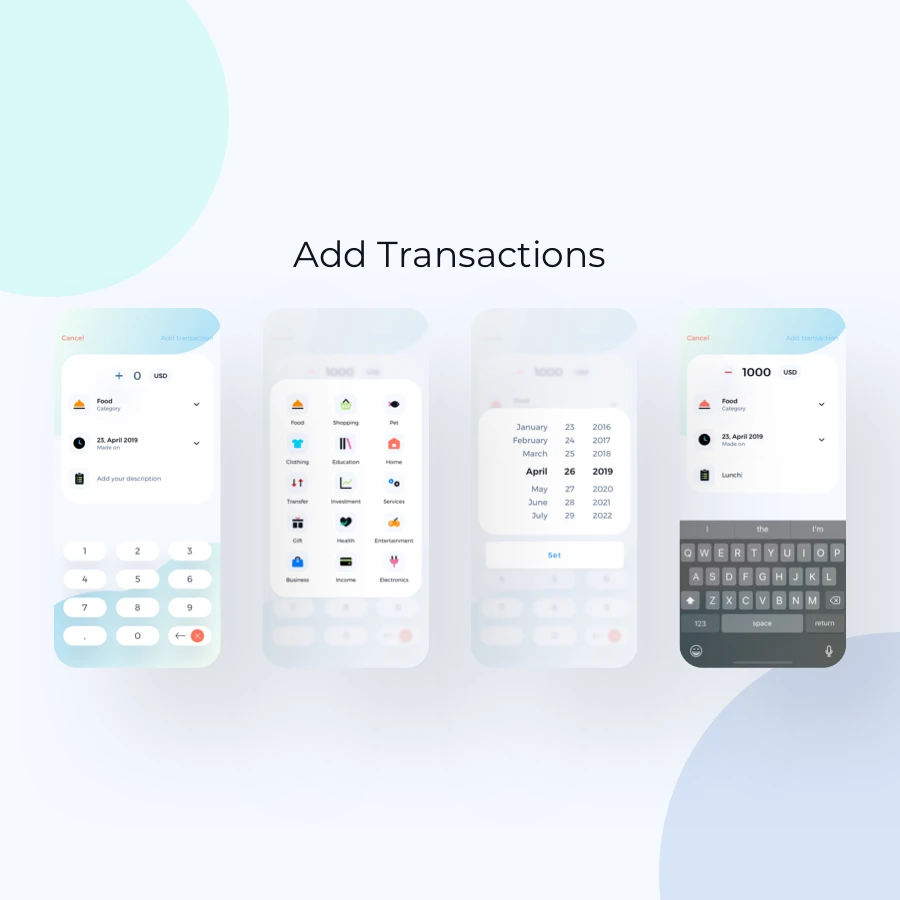 AiF Ai Finance Mobile App AiF Ai金融移动应用-UI/UX-到位啦UI