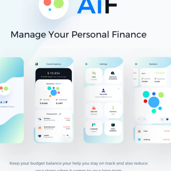 AiF Ai Finance Mobile App AiF Ai金融移动应用
