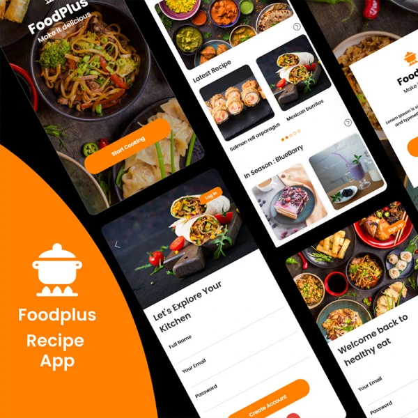FoodPlus Recipe App美食食谱应用程序