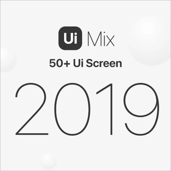 UI Mix UI Kit黑白套件