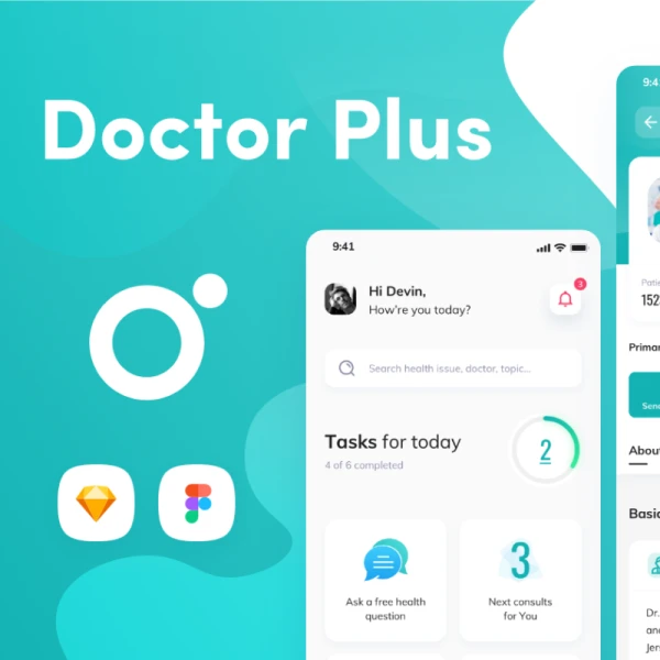 Doctor 9shape Plus - For Patient iOS UI Kit 患者iOS UI套件