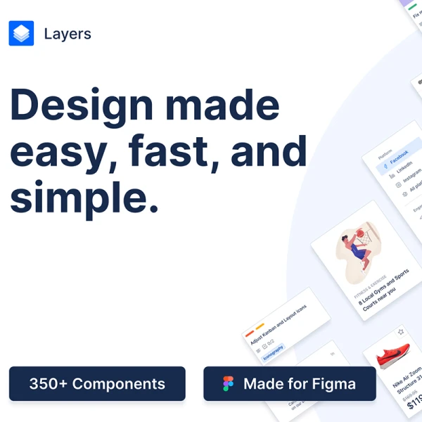 Layers Figma Design System 分层Figma设计系统