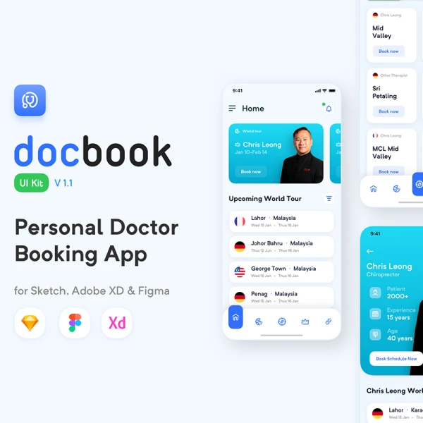 Personal Doctor Booking Apps 个人医生预约应用程序