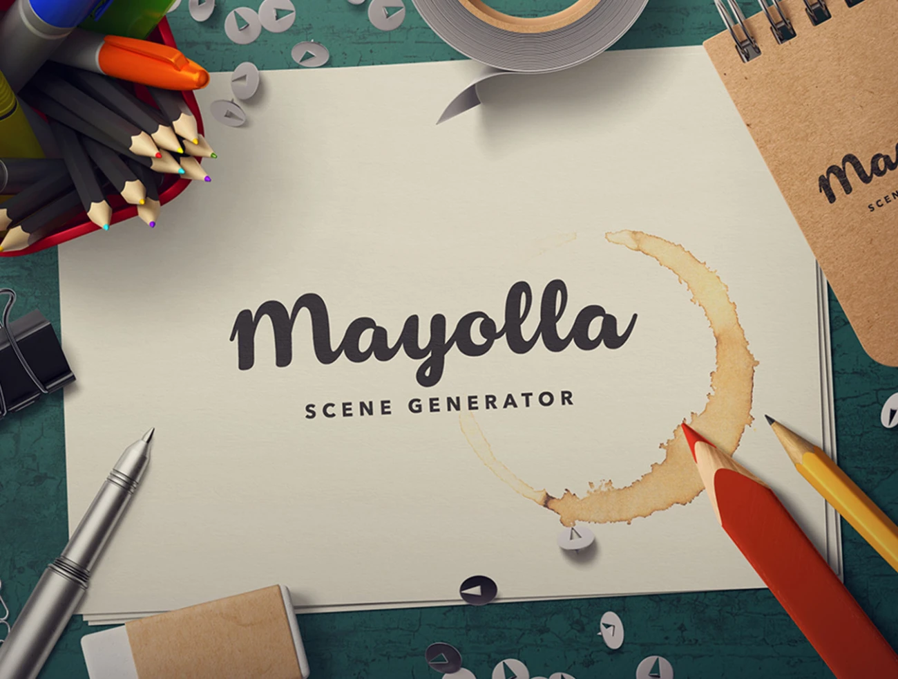 Mayolla 蛋黄酱智能品牌相关样机-产品展示、优雅样机、创意展示、办公样机、名片杂志、实景样机、样机、简约样机-到位啦UI