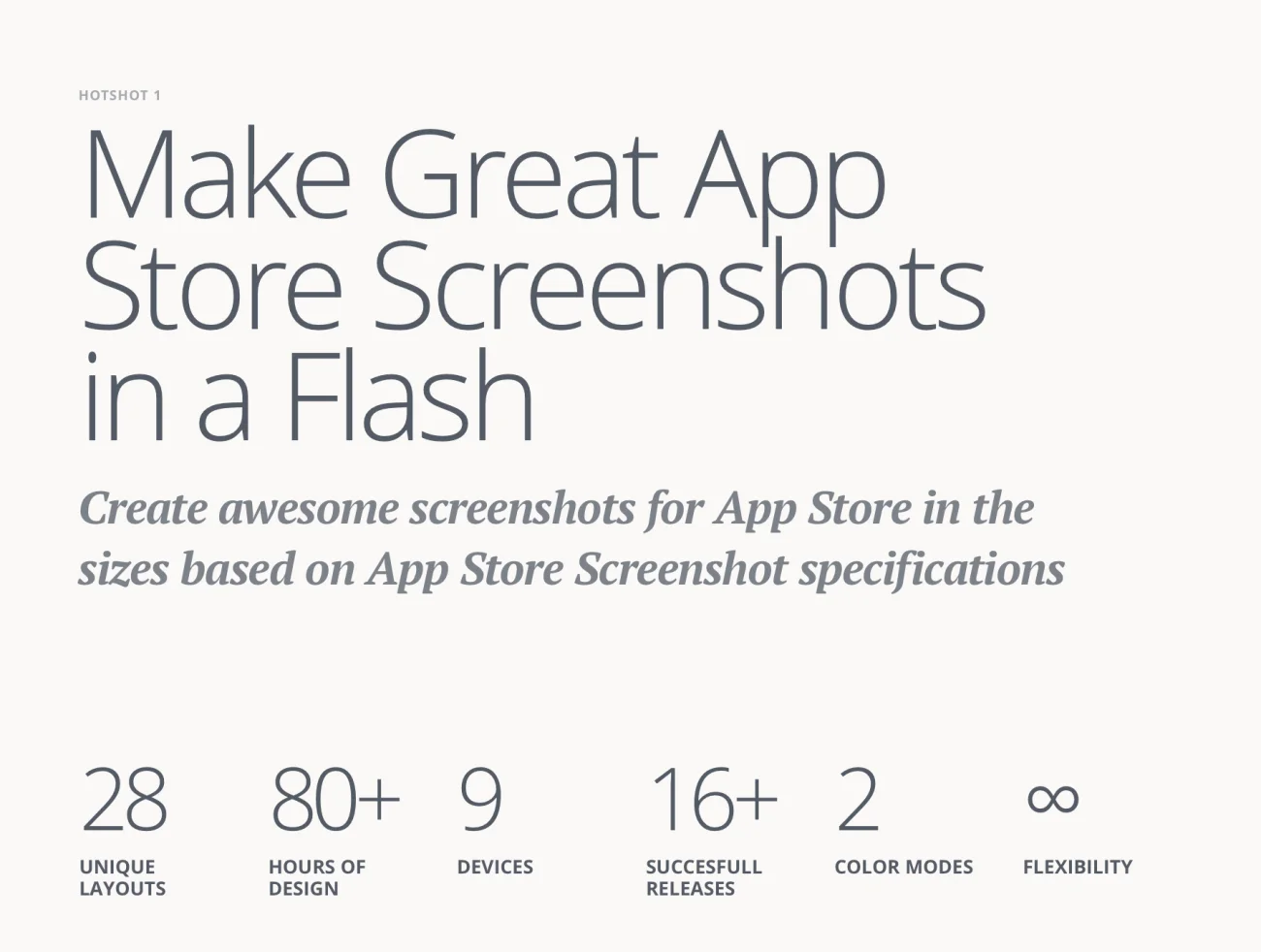 HotShot 1 应用商店app store UI设计界面设计-UI/UX-到位啦UI