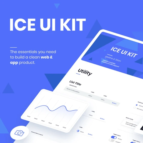 ICE UI KIT 简洁大气web & app用户界面必备套件