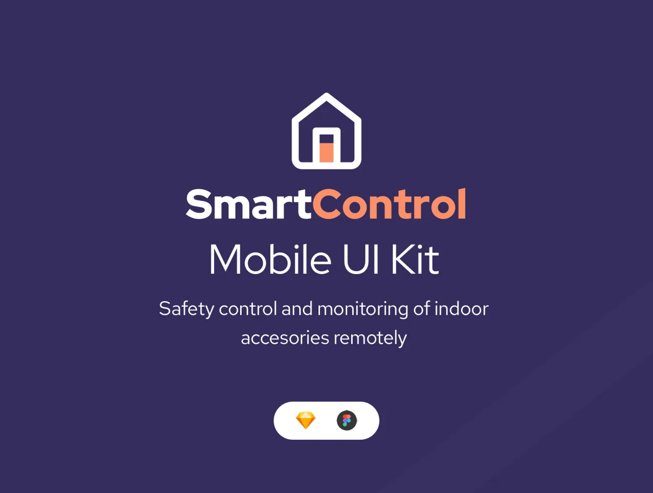 SmartControl UI Kit 智能家居控制手机端UI套件-UI/UX-到位啦UI