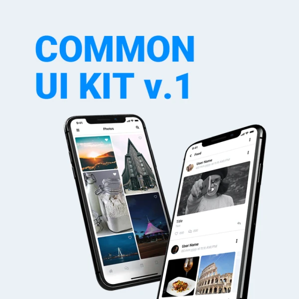 COMMON UI KIT v.1 - Multipurpose UI KIT Part 1 通用UI套件多用途UI套件第1部分