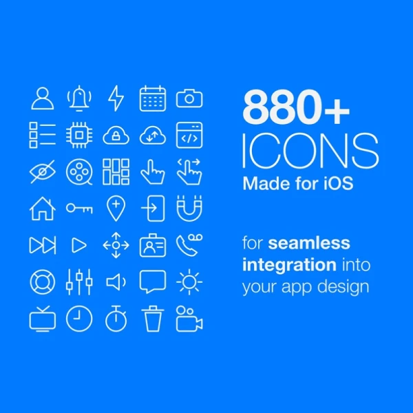 Icon bundle – Made for iOS 图标集合包–专为iOS打造