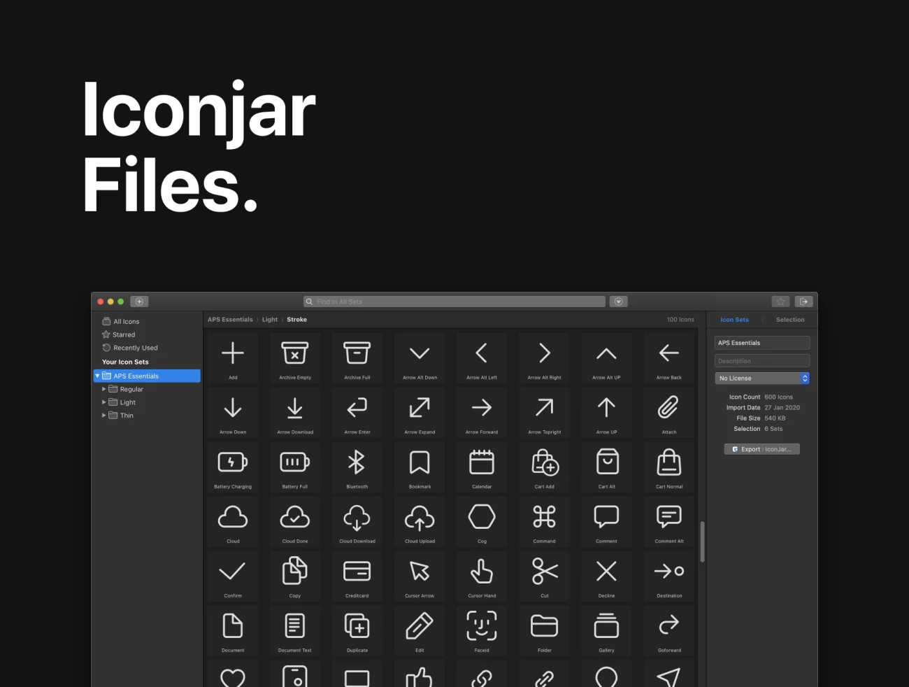 Design Essentials Light 100款通用icon设计必备-3D/图标-到位啦UI