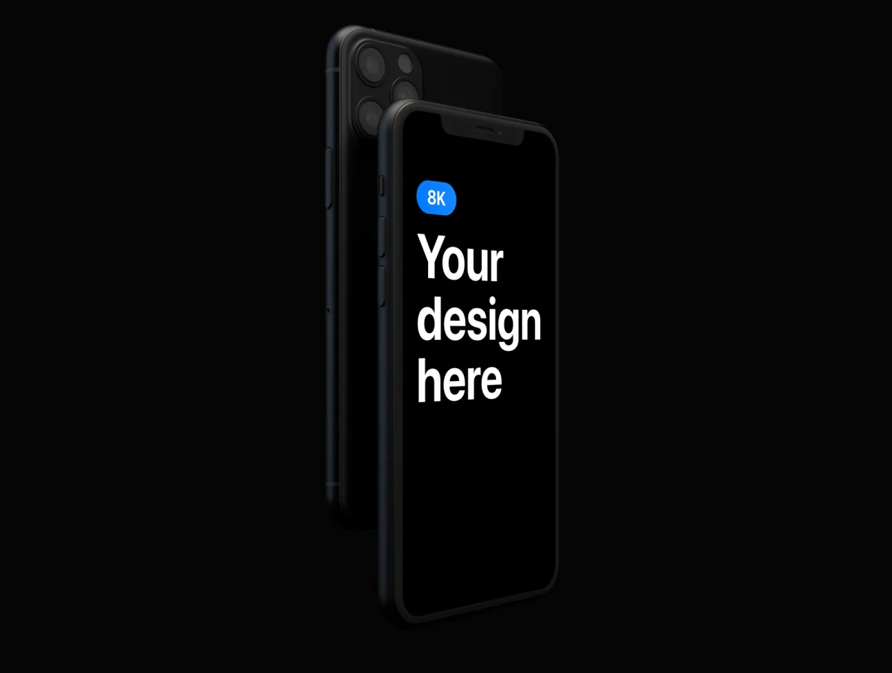 Presentation Kit — iPhone 11 Pro 8k画质演示套件-产品展示、优雅样机、创意展示、手机模型、样机、简约样机、苹果设备-到位啦UI