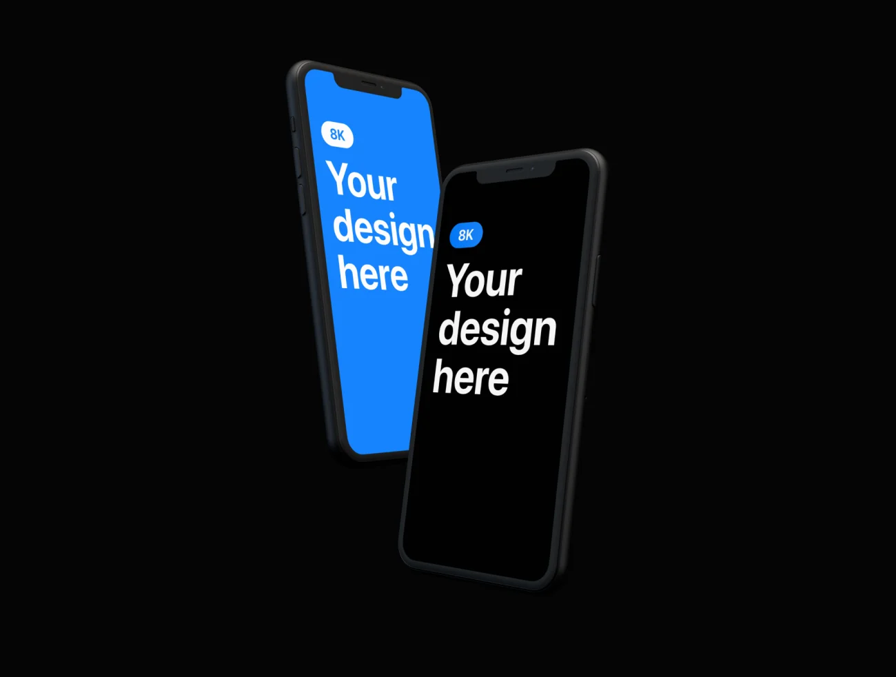 Presentation Kit — iPhone 11 Pro 8k画质演示套件-产品展示、优雅样机、创意展示、手机模型、样机、简约样机、苹果设备-到位啦UI