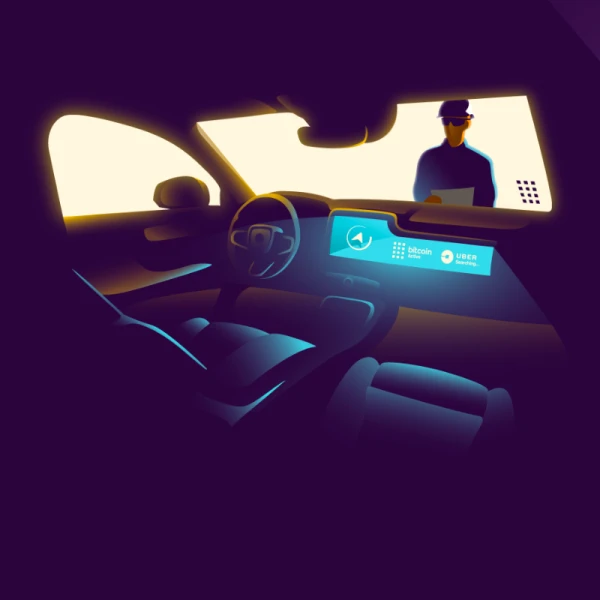 Automotive Illustration Pack bouns animations 赛博朋克风汽车插图和视频动画