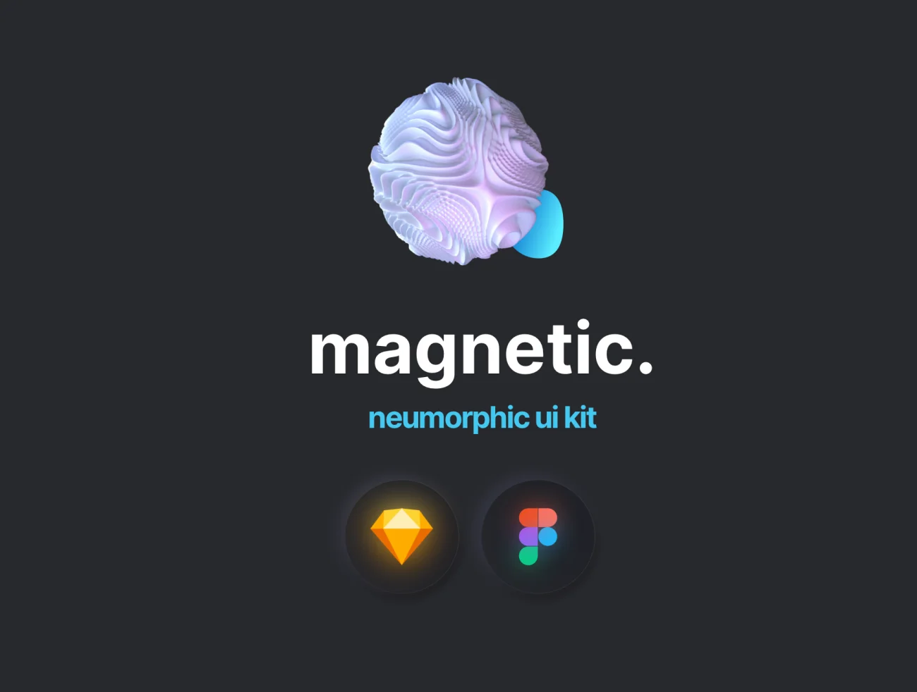 Magnetic UI Kit 新拟物风格UI套件-UI/UX-到位啦UI