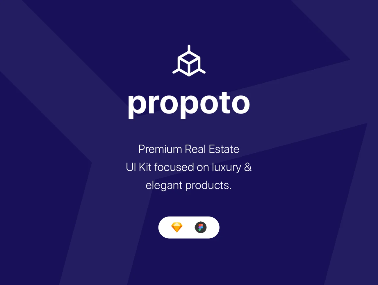 Propoto UI Kit Propoto 高端房地产用户界面套件专注于豪华和优雅的产品-UI/UX-到位啦UI