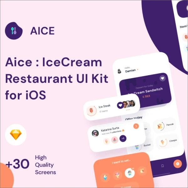 Aice UI Kit  餐厅用户界面套件