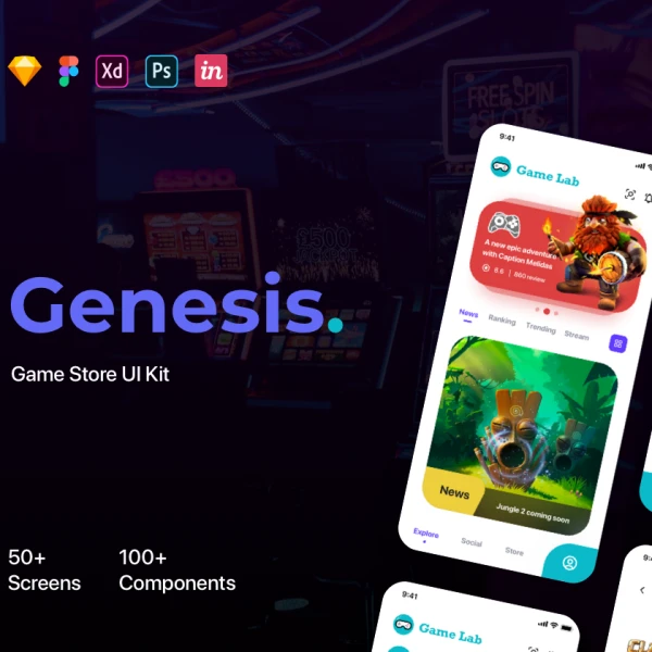 Genesis - Manager Game UI Kit 游戏UI套件