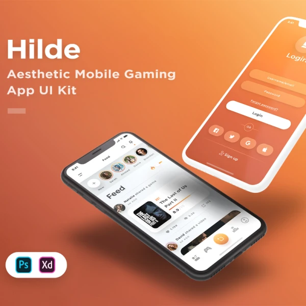 hilde-ui-kit 手机端游戏ui套件