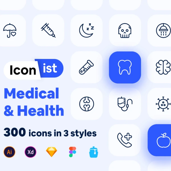 iconist-medical-health 医疗健康保健图标