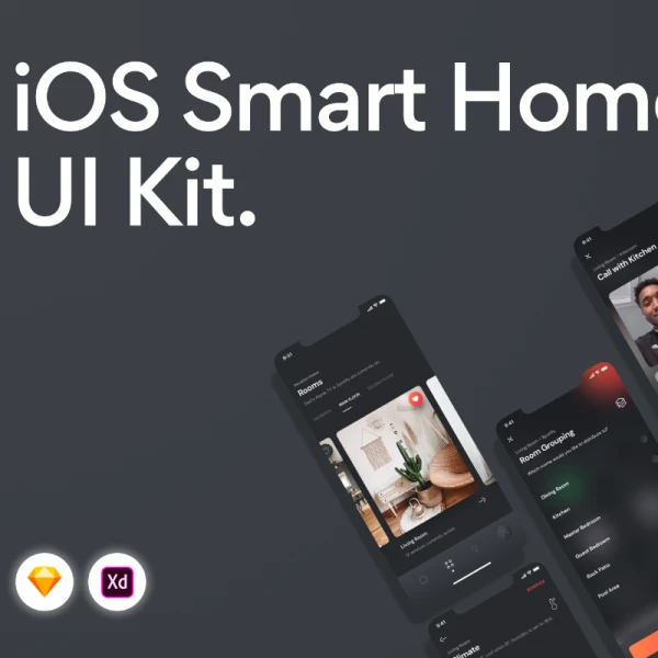 Smart Home Automation UI Kit 智能家居自动化用户界面套件