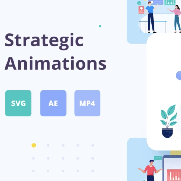 Strategic - Animated Startup Illustrations 2 动画创业插图2