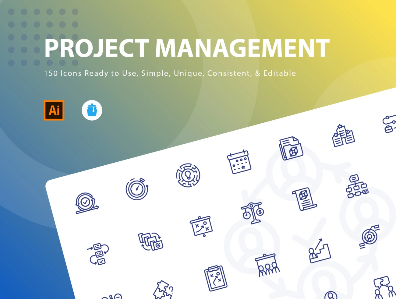 Do it. Project Management Ui Kit 项目管理icon工具包插图1