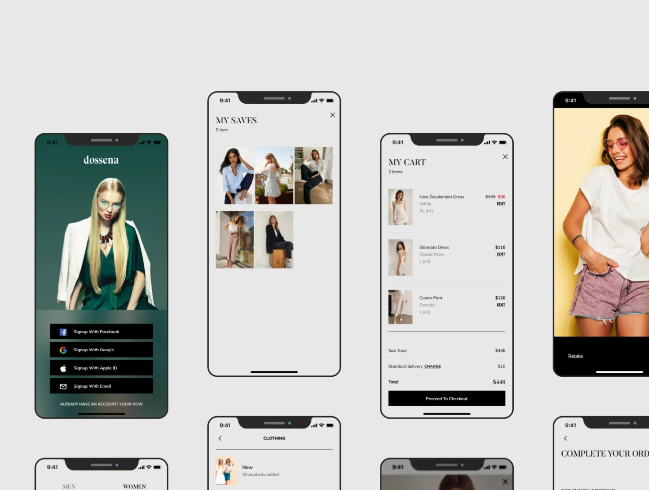 Dossena – fashion mobile application Dossena-时尚网购电商移动应用程序插图11
