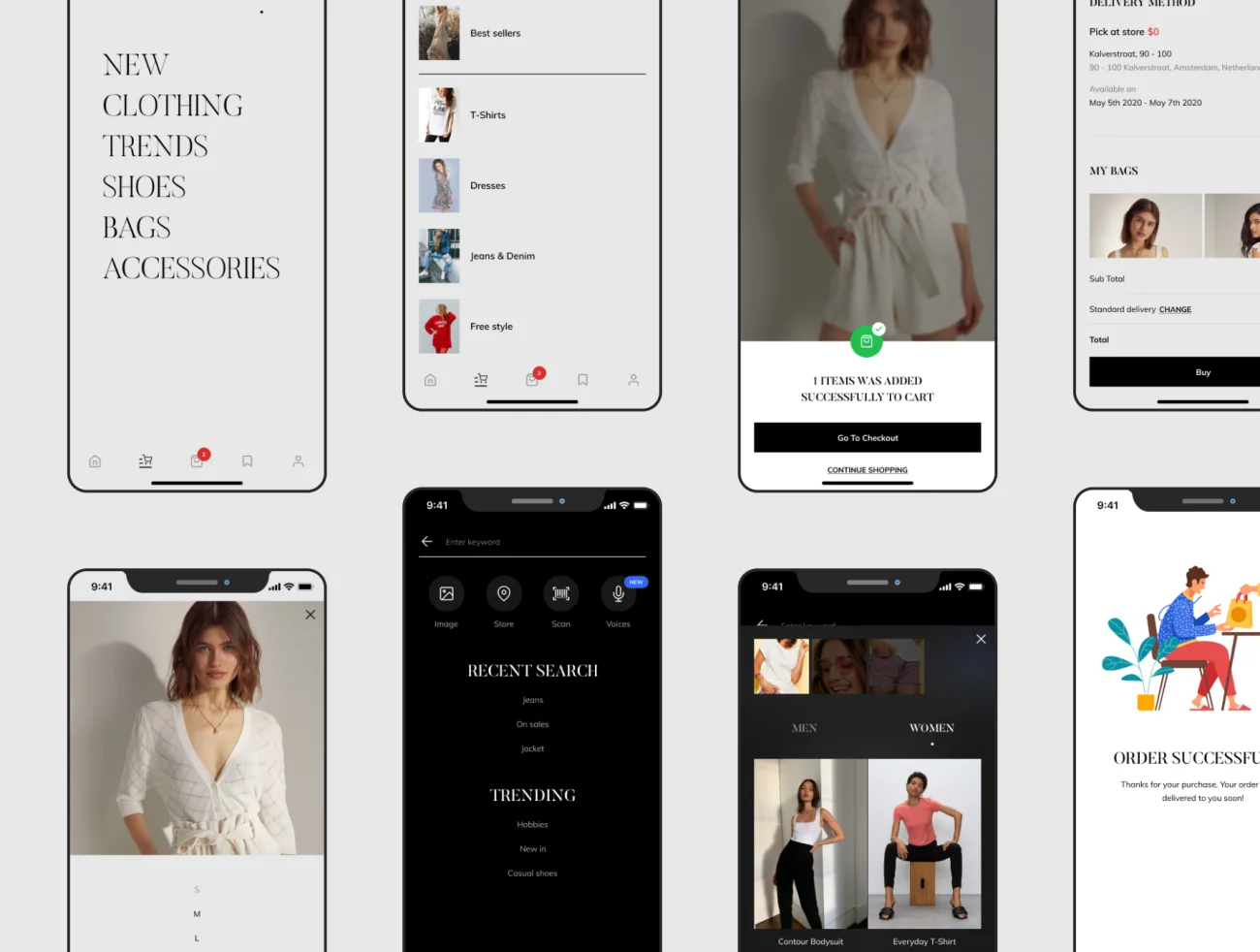 Dossena – fashion mobile application Dossena-时尚网购电商移动应用程序插图15