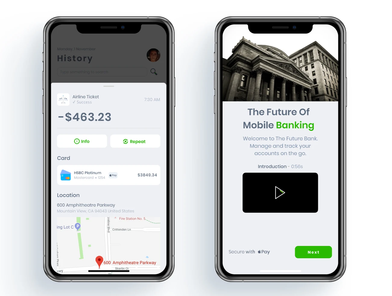Mobile Banking App UI Kit 手机银行应用程序UI套件插图3