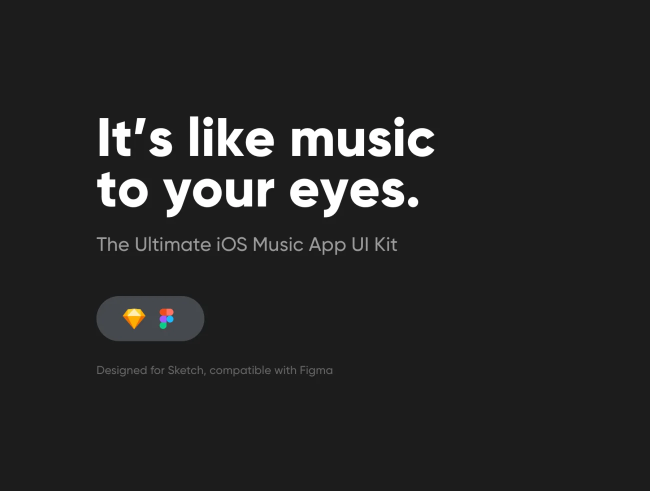 Playlist Music UI Kit 音乐应用播放用户界面设计套件插图1