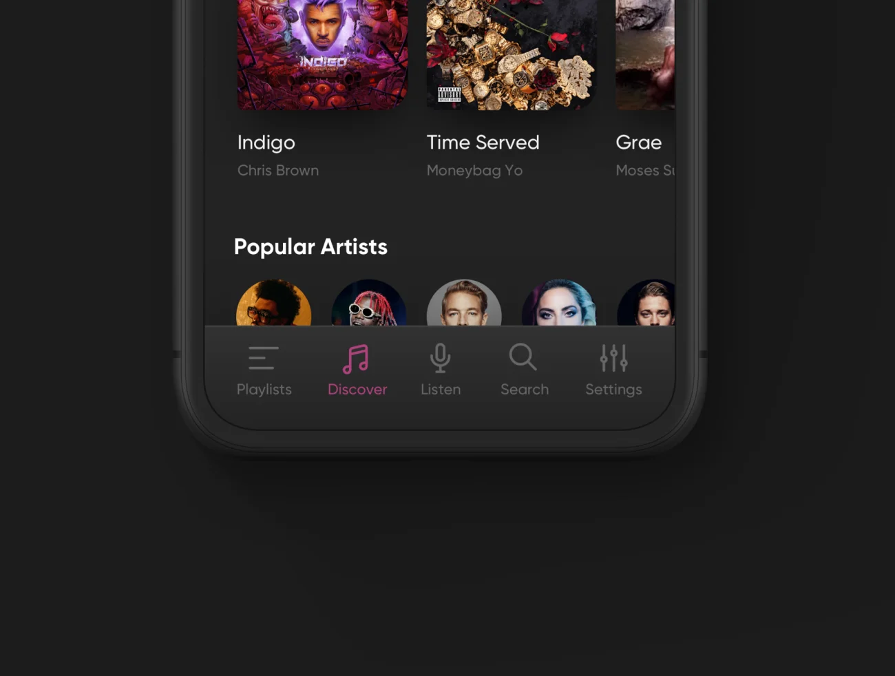 Playlist Music UI Kit 音乐应用播放用户界面设计套件插图7