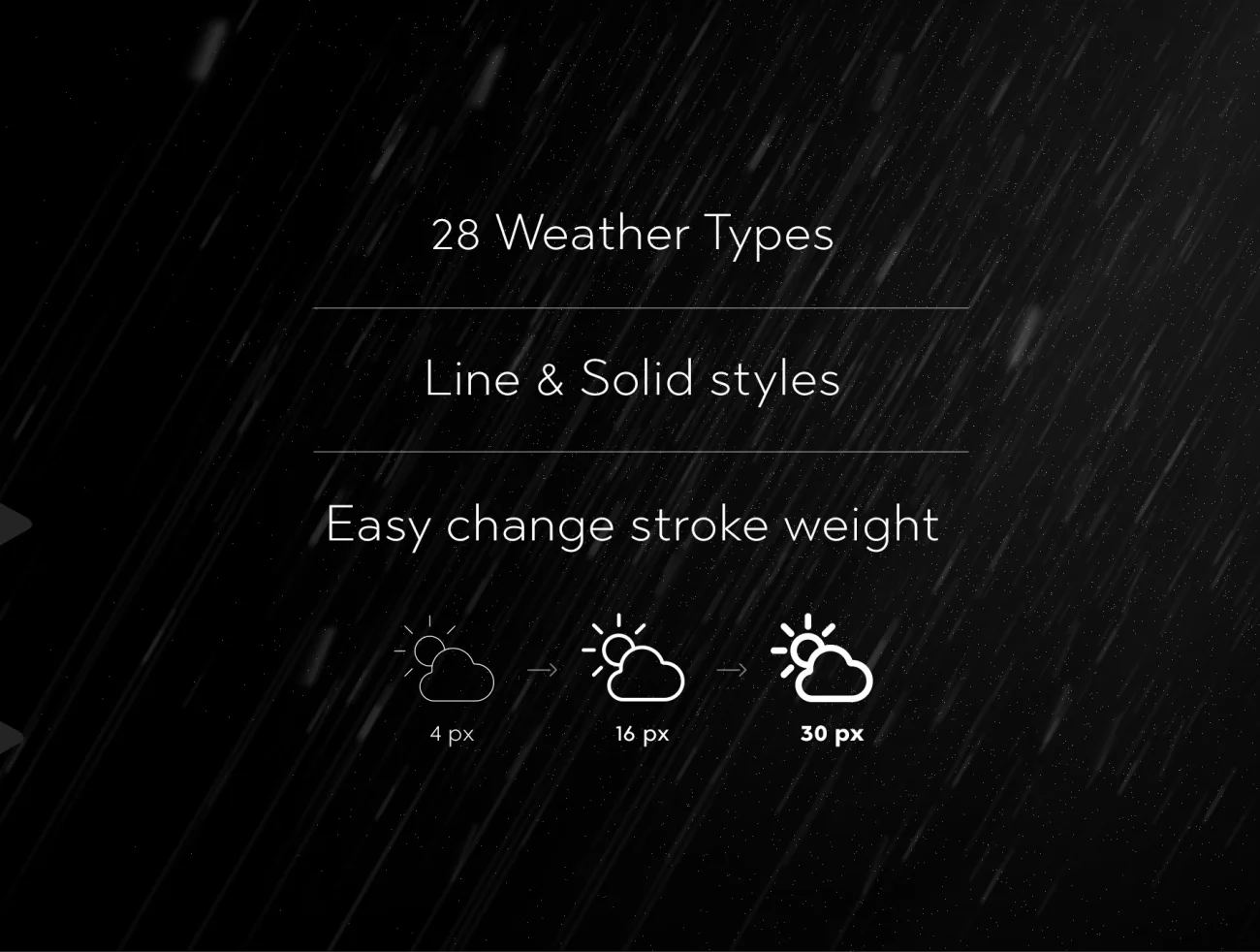 Weather Icons 天气图标插图9