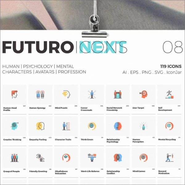 Futuro Next Human 人类图标