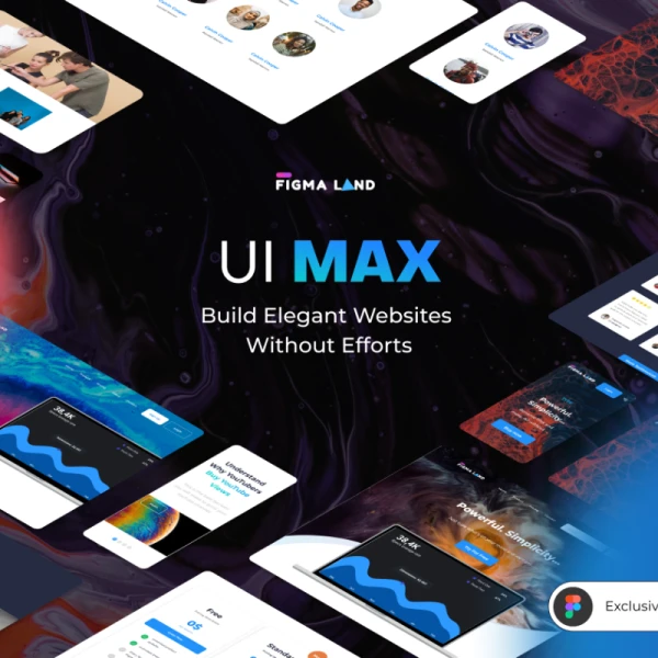 Ui Max 5分钟快速网站设计模块库