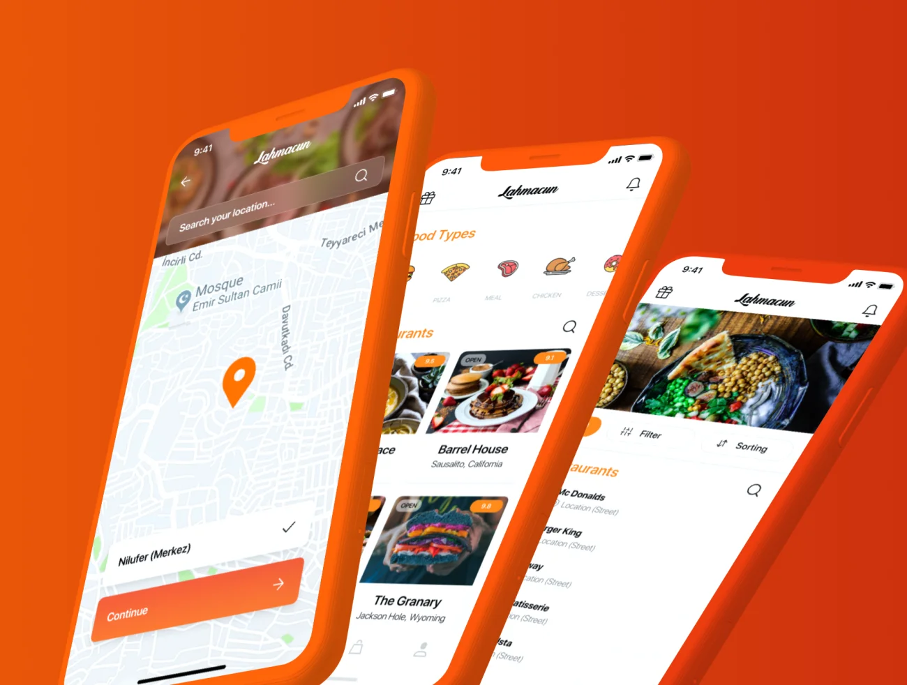 Lahmacun – Food Delivery Mobile App UI Kit(xd) 食品配送移动app应用UI套件xd插图5