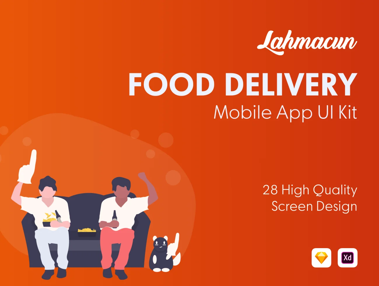 Lahmacun – Food Delivery Mobile App UI Kit(xd) 食品配送移动app应用UI套件xd插图11