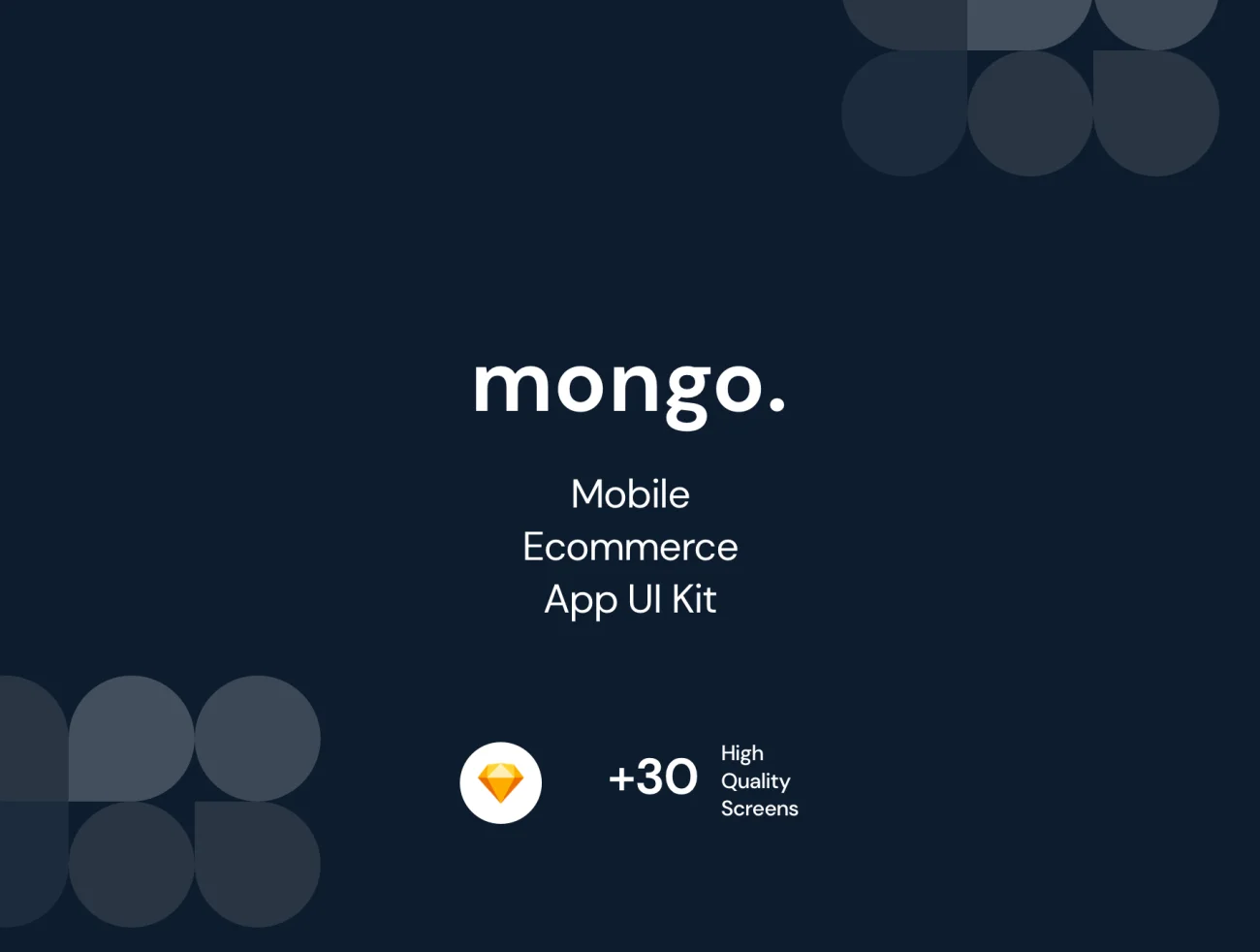 Mongo App UI Kit 手机网购应用程序UI套件插图1