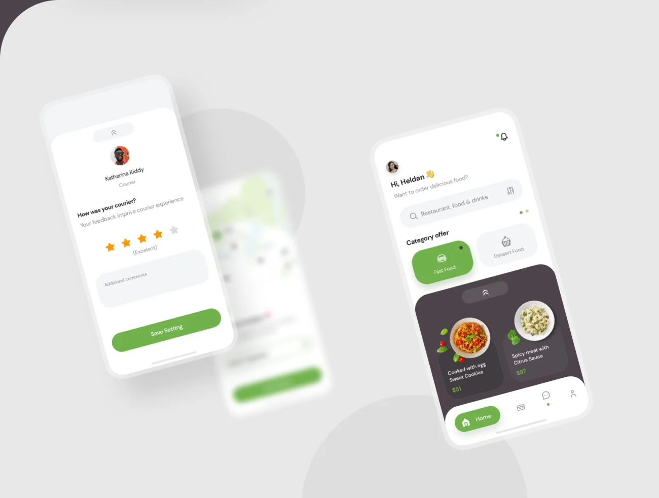 Poris App UI Kit快餐外卖app ui界面设计插图9