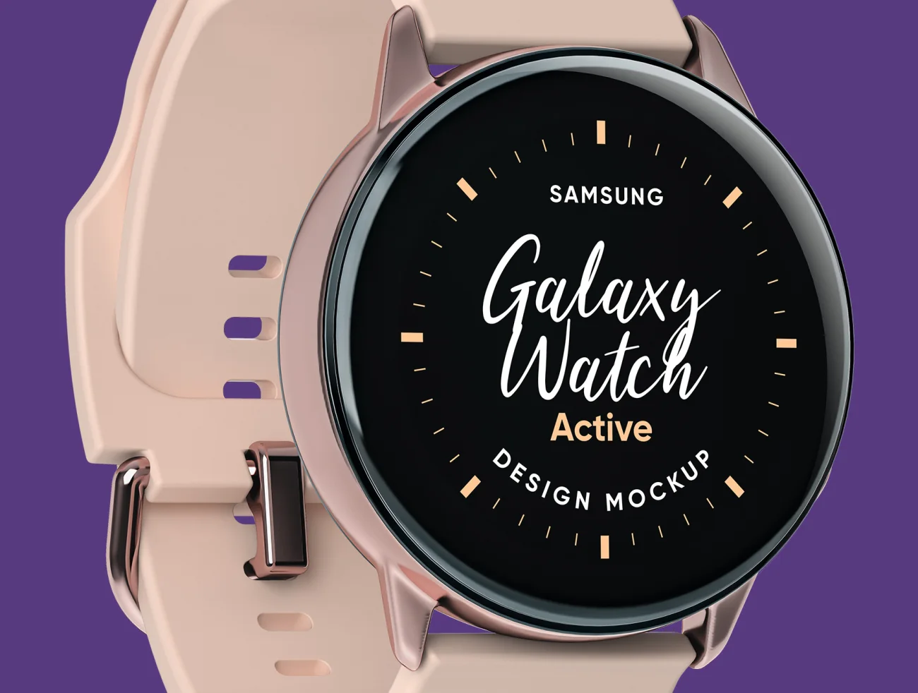 Samsung Galaxy Watch Design Mockup(part1) 三星Galaxy手表设计模型-第1部分插图5