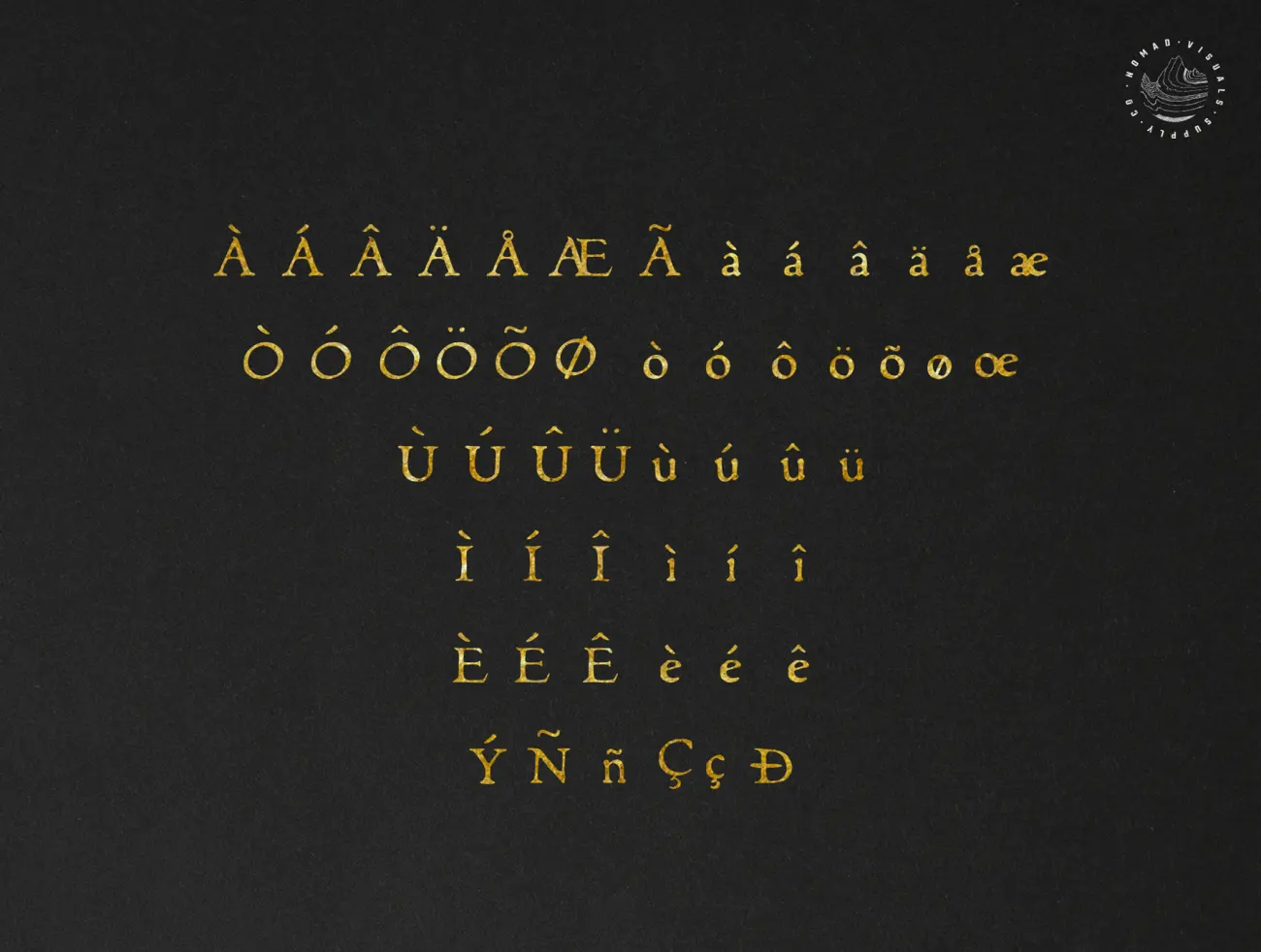 Alchemion - Display Serif 英文古典衬线字体-字体、平面广告-到位啦UI