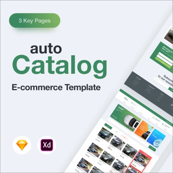 AutoCatalog E-Commerce Template 电子商务模板