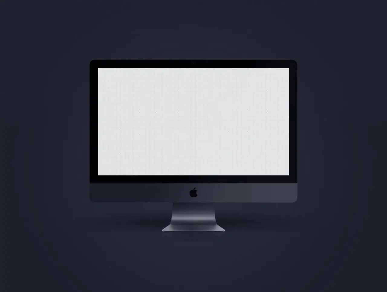 iMac Pro Space Grey Front Mockup Kit 苹果电脑灰色正面模型样机套件-产品展示、优雅样机、办公样机、实景样机、样机、简约样机、苹果设备-到位啦UI