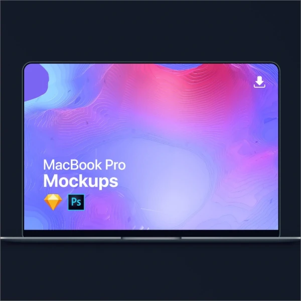 Minimalism MacBook Pro Air Mockup Kit(mockups) 极简版MacBook Pro Air实体模型套件