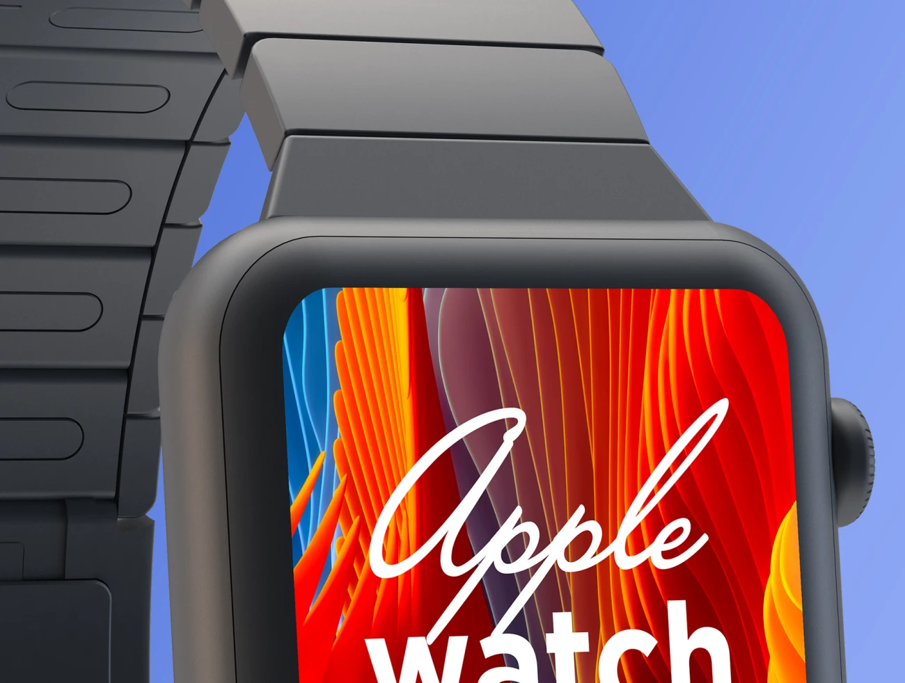 Apple Watch Series 4 Mockup 02 苹果手表4代智能样机-产品展示、手表样机、样机、简约样机、苹果设备-到位啦UI