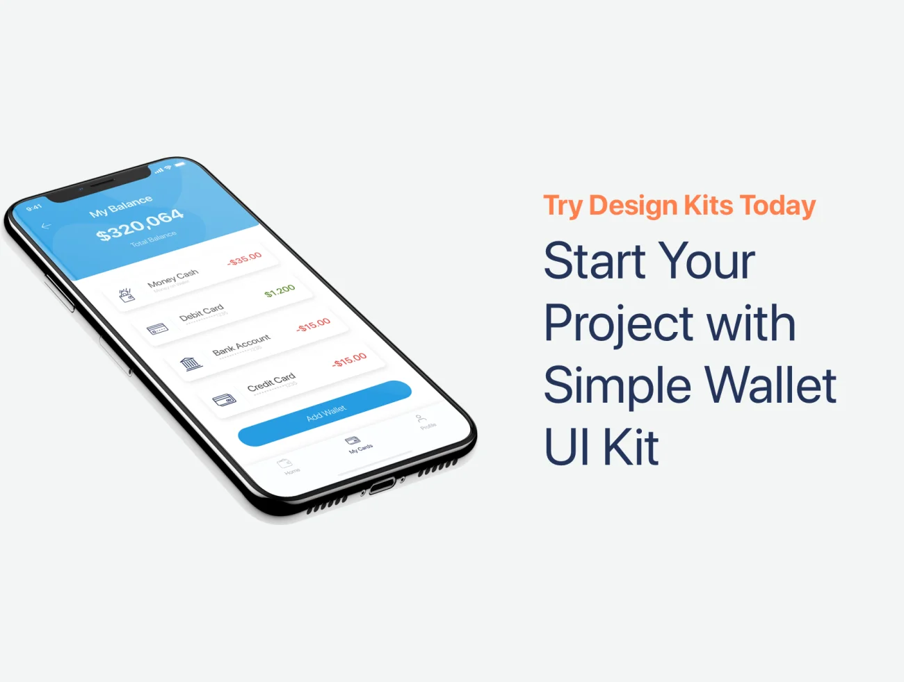 Simple Wallet App UI UX Kit 极简数字钱包生活记账app应用用户界面UX套件-UI/UX、ui套件、应用、数据可视化-仪表板、电子钱包-到位啦UI